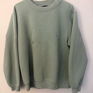 Like New White Fox Santa Monica Crewneck Size S / M